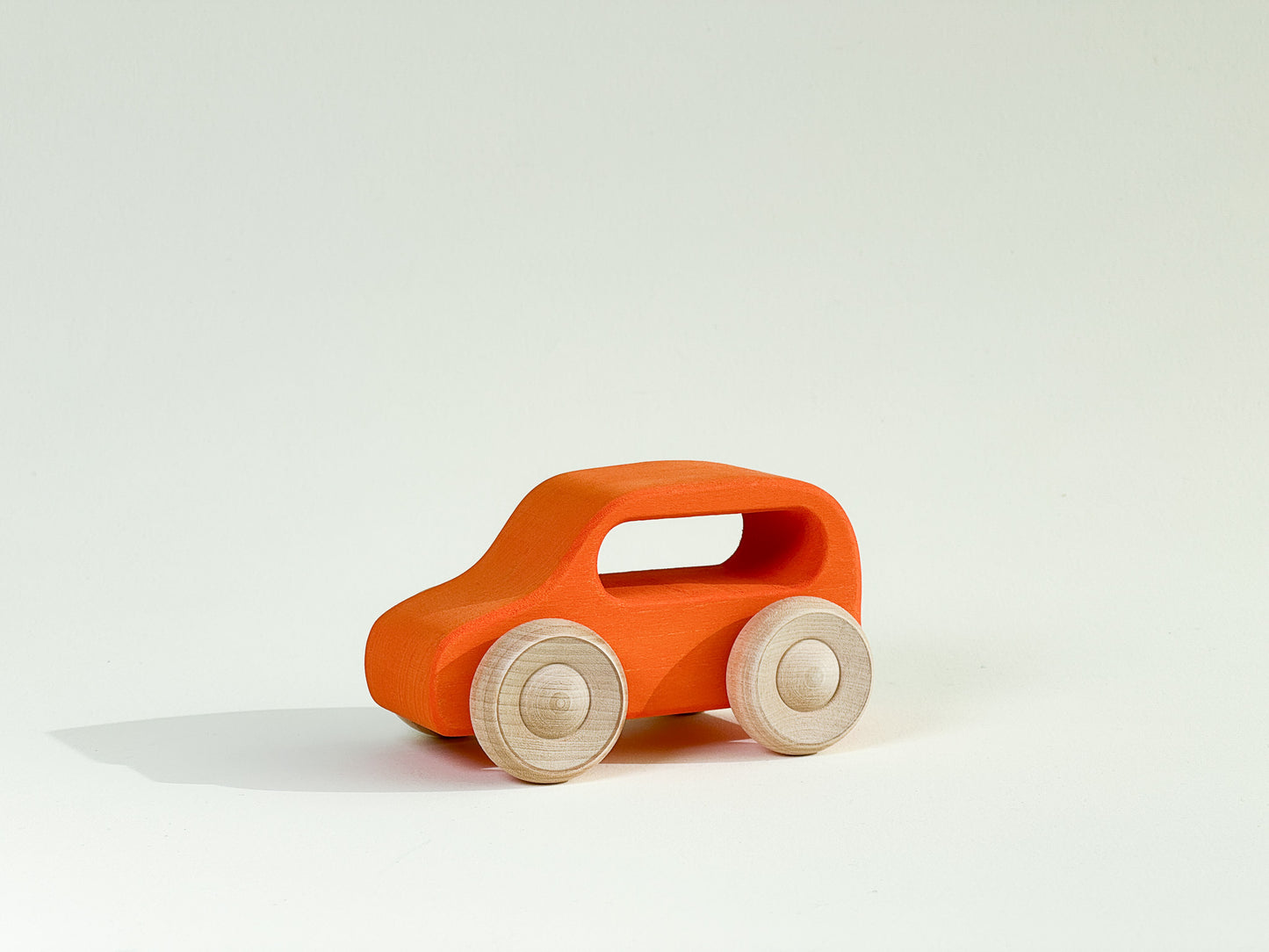 Red Wooden Car