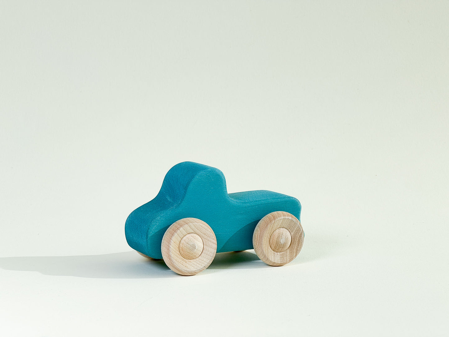 Blue Wooden Truck
