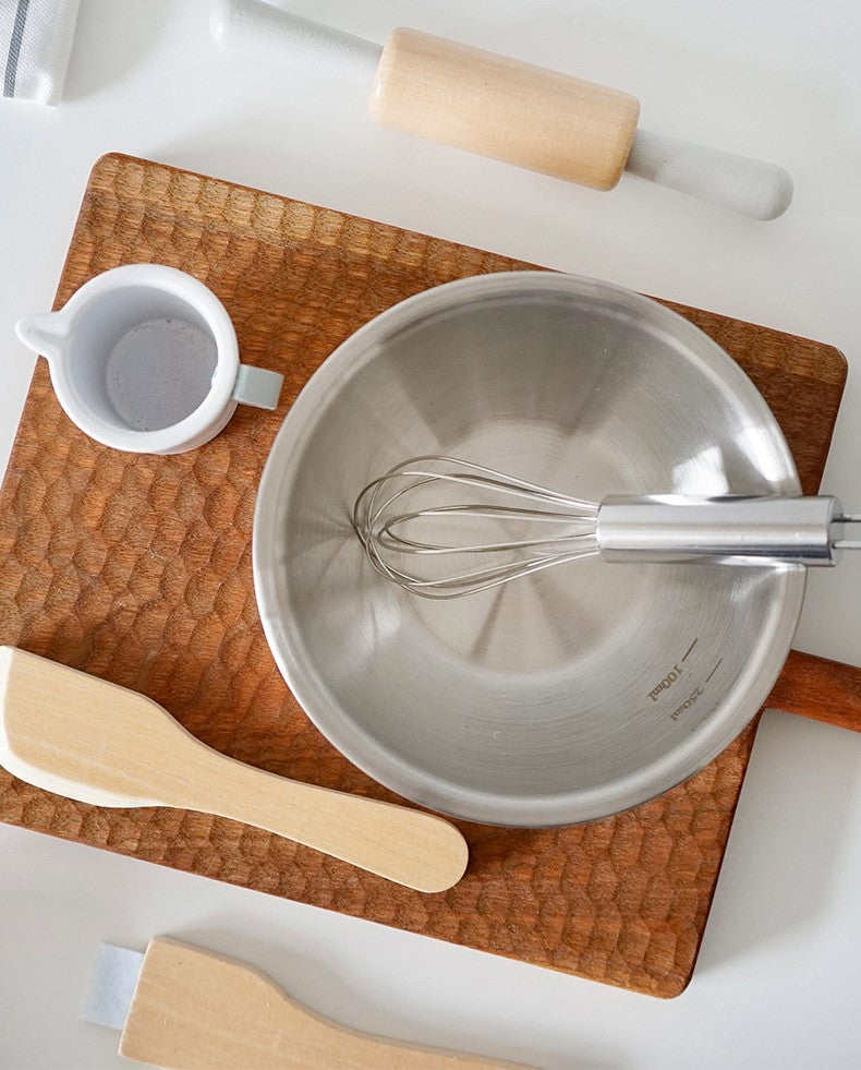 Wooden Cookie Baking Set
