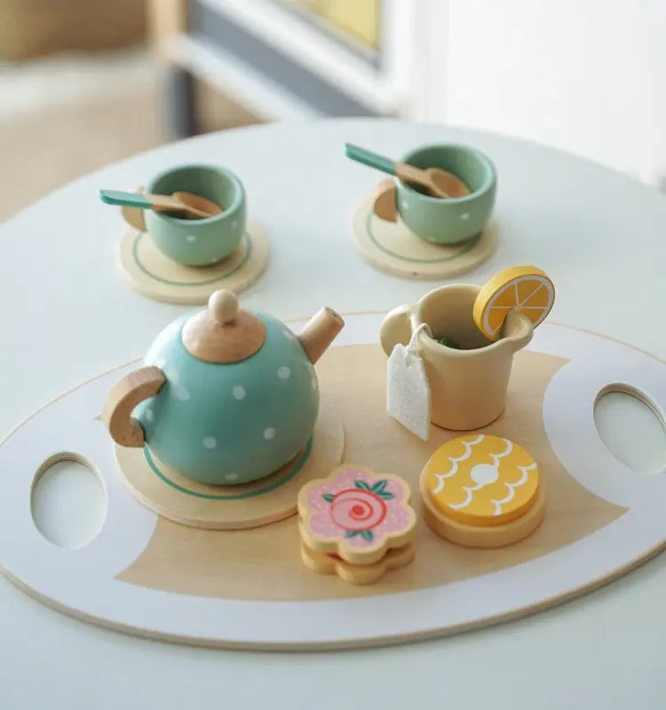 Wooden Tea Party Set